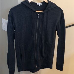 Splendid Zip Up Hoodie Sweatshirt